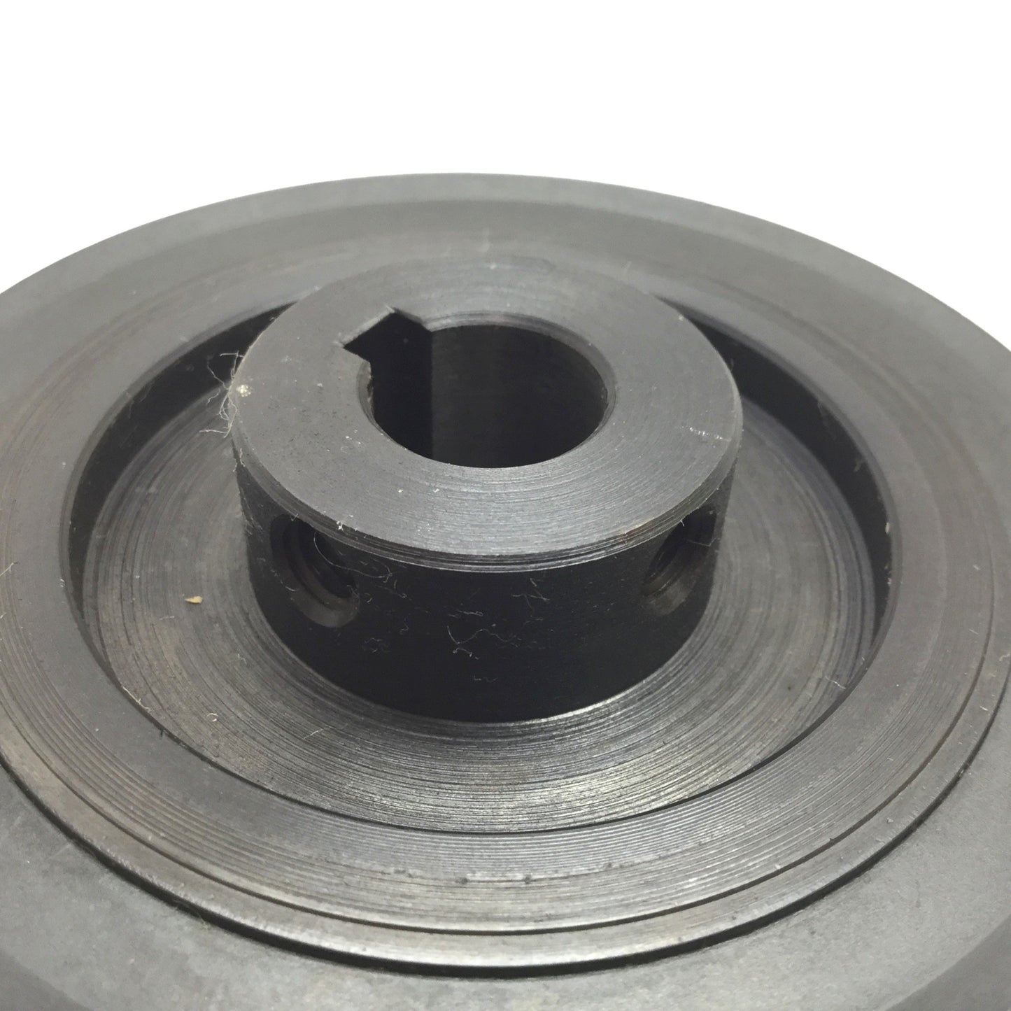 Used Timing Belt Pulley, 22mm Wide Belt, 14mm Shaft, 30 Teeth, 82.6mm OD, 8mm Pitch