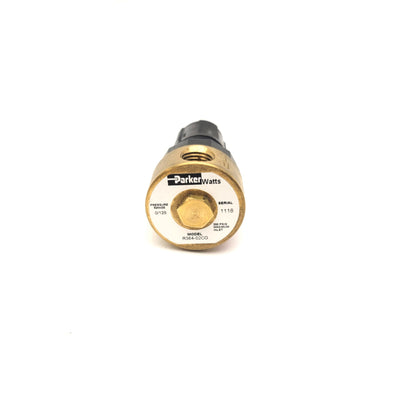 New – Open box Parker R364-02CG Miniature 1/4"NPT Pressure Regulator 0-125PSI, 300PSI Max Inlet