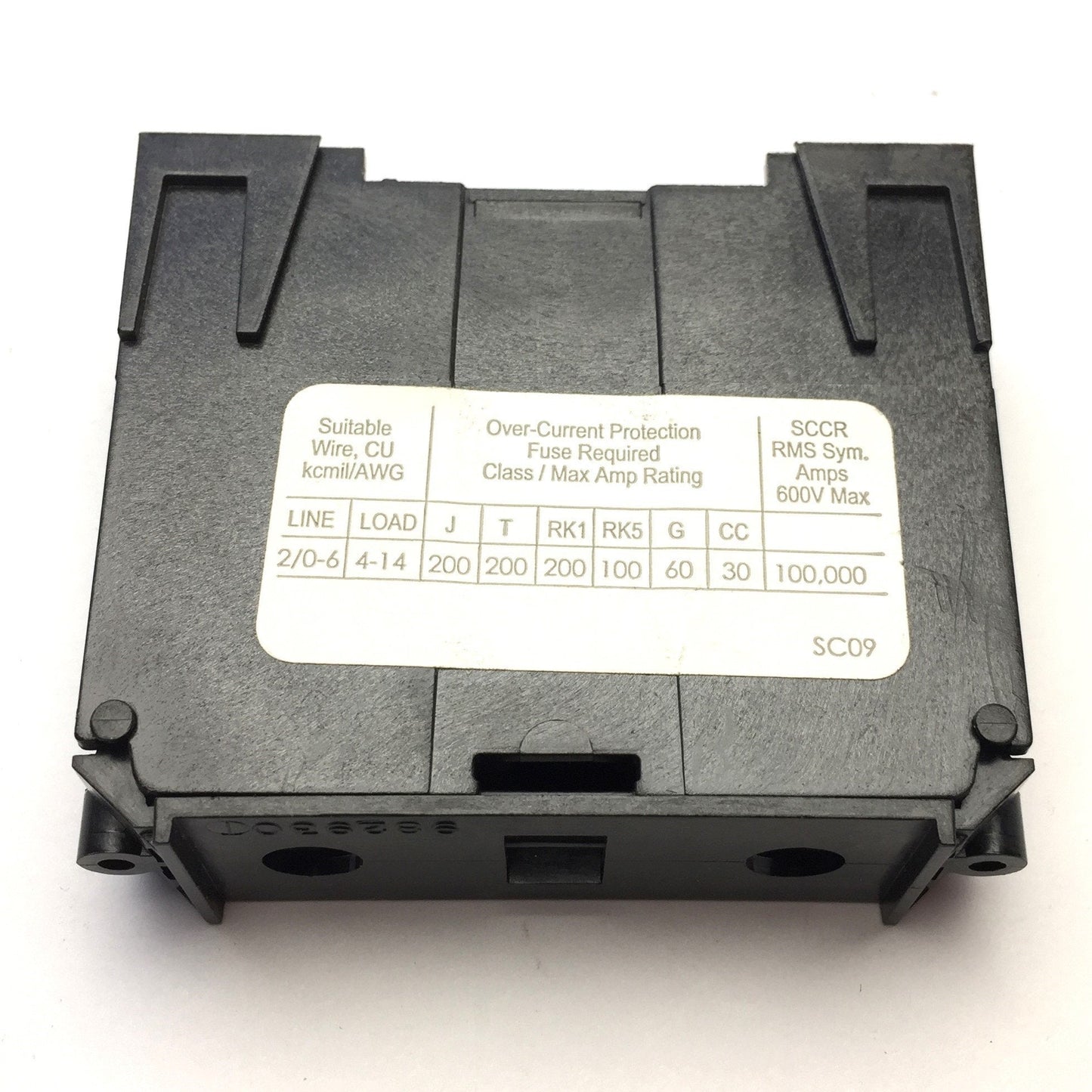 Used Marathon 1321580 CH Power Terminal Block, 1-Pole 6x Per Pole, 600V 175A