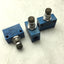 Used Lot of 3 Festo GR-1/8 Flow Control Valve, Inline, 0.1-10 bar, Port: G1/8