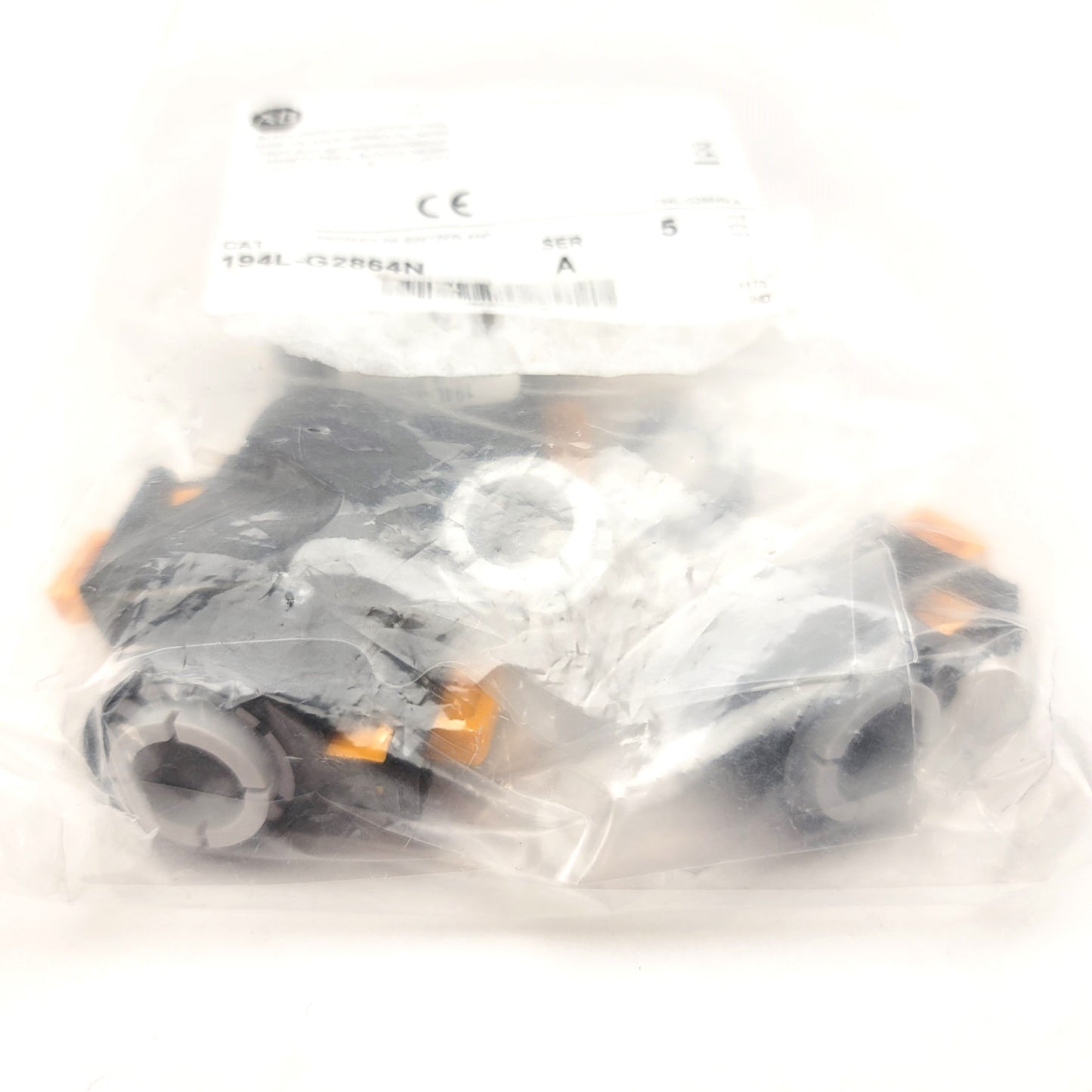 New Pack Of 5 Allen Bradley 194L-G2864N Locking Black Load Disconnect Handles