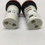 Used Lot of 2 Allen Bradley 800FD-P4N3 Red LED Pilot Indicator Light 24V AC/DC, 22mm