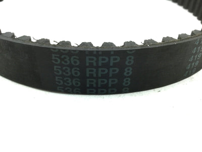 New Megadyne 536-RPP8-20 Timing Belt Teeth: 67, L: 536mm, W: 20mm, Pitch: 8mm
