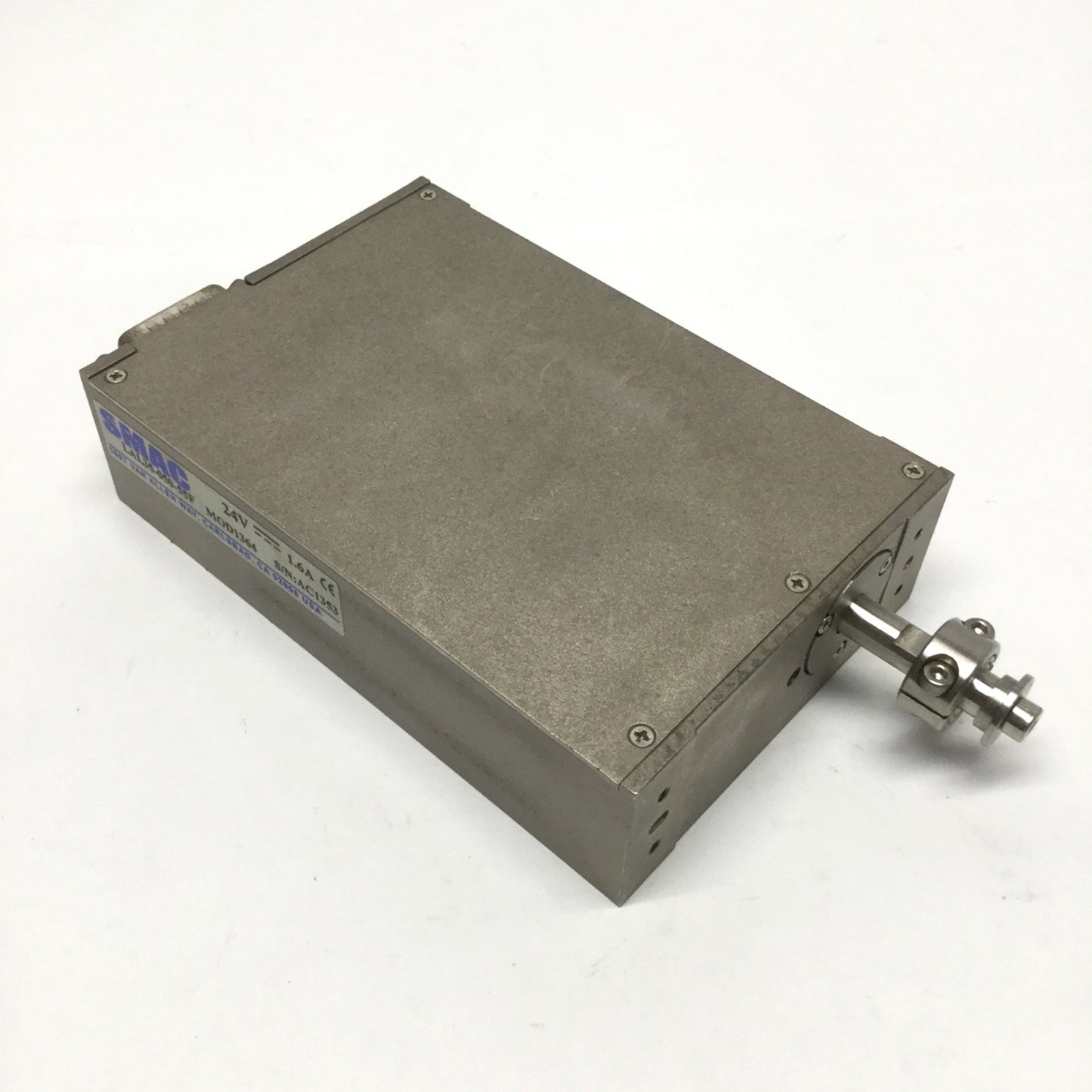 Used SMAC LAL35-050-55F MOD1364 Linear Actuator 24VDC, 50mm Stroke, 10N Peak, 5µm