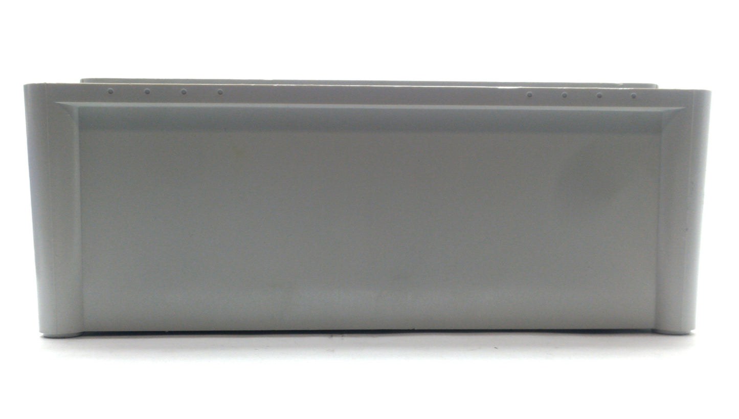 Used FIBOX UL PC 2828 13 G Plastic Electrical Enclosure, 10.9 x 10.9 x 5.1", *Holes*