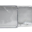 Used FIBOX UL PC 2828 13 G Plastic Electrical Enclosure, 10.9 x 10.9 x 5.1", *Holes*
