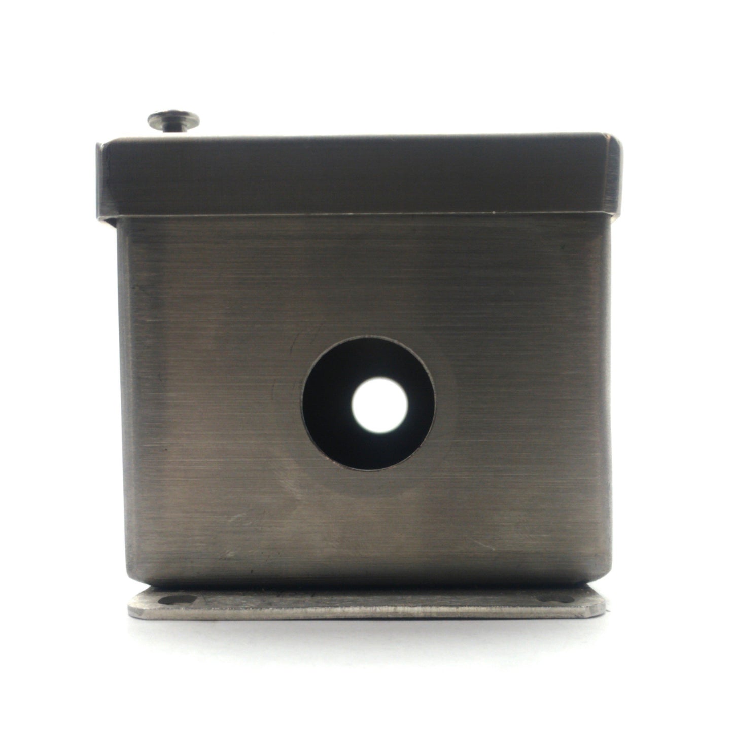 Used Hoffman E4PBGSS SS Pushbutton Enclosure 4x 22mm Buttons 11 1/4 x 3 1/2 x 3 1/16"