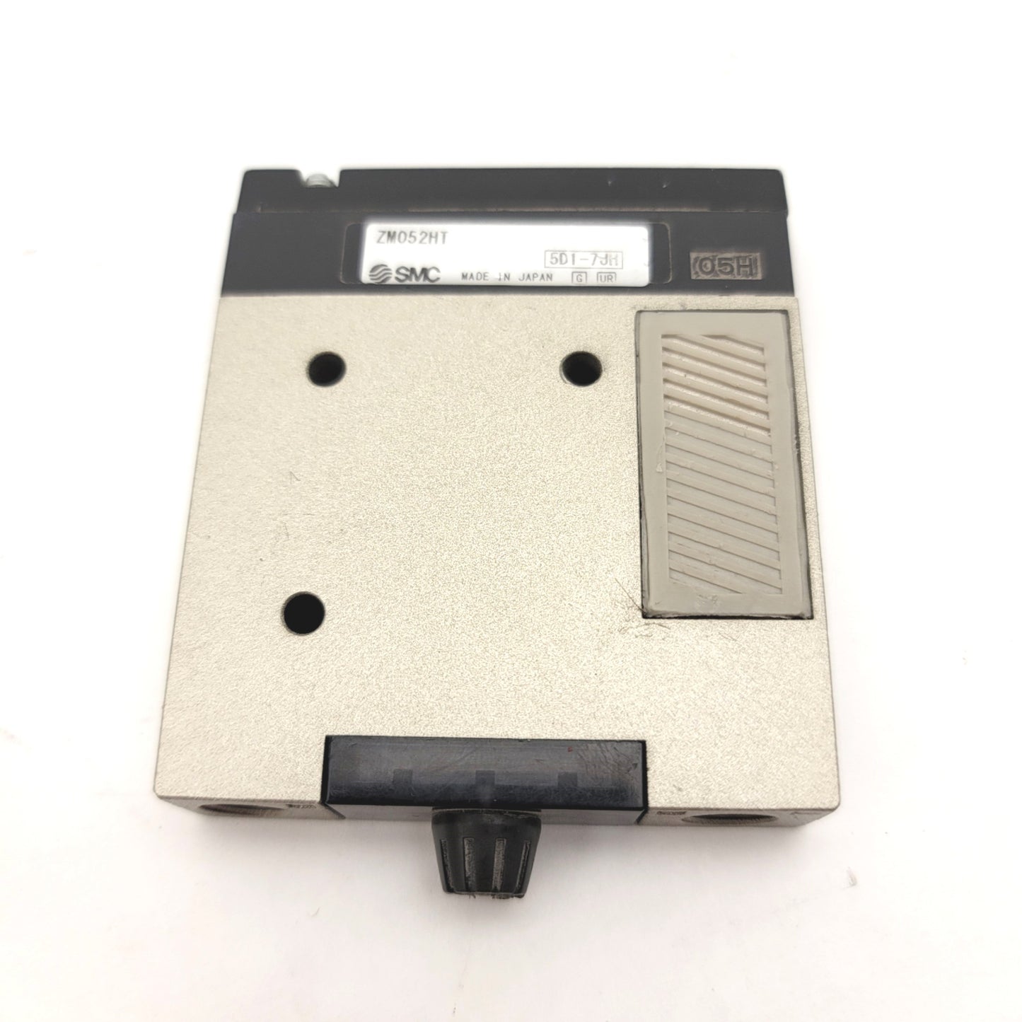 Used SMC ZM052HT Vacuum Ejector, Nozzle: 0.5mm, Supply: 0.5MPa, Ports: 1/8"NPTF