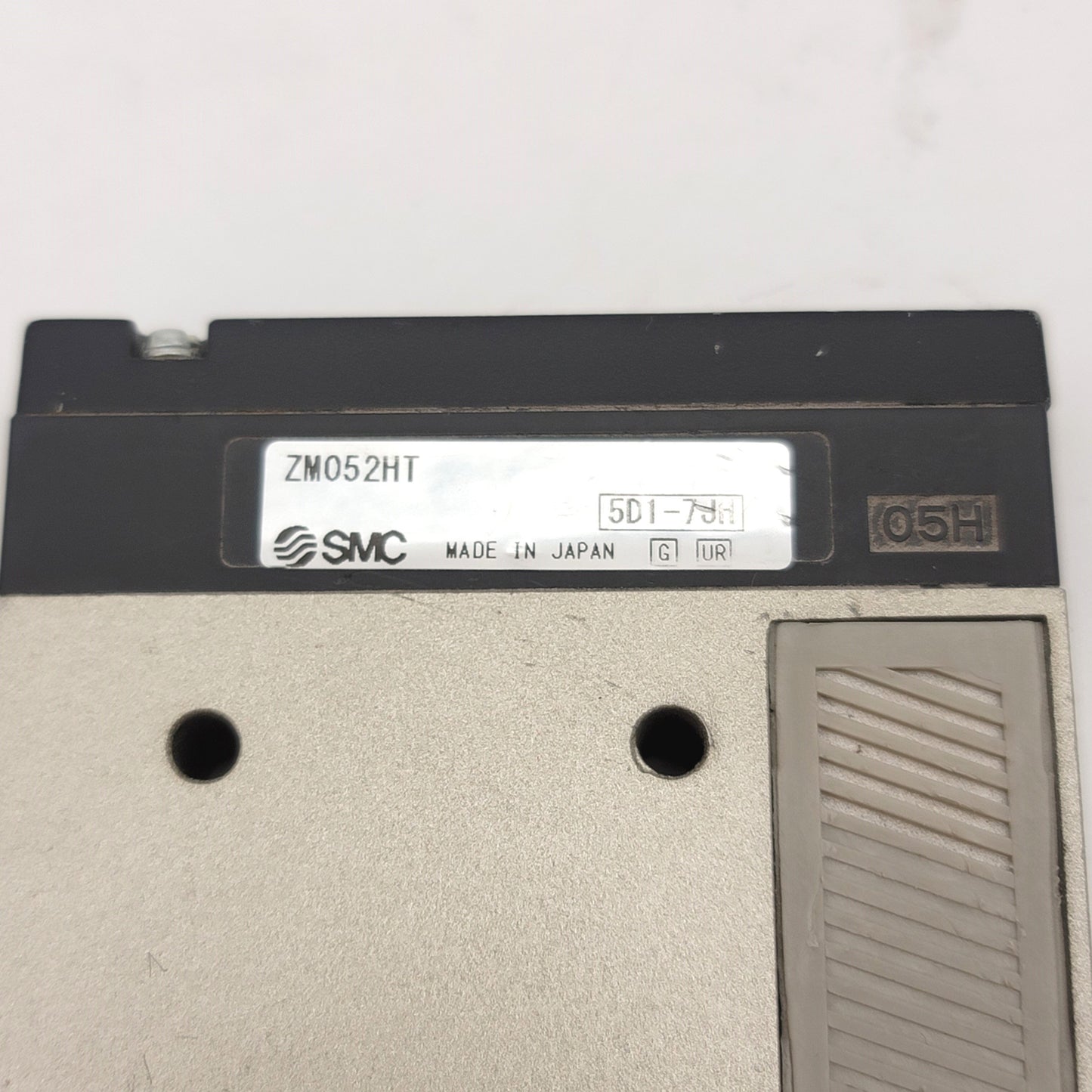 Used SMC ZM052HT Vacuum Ejector, Nozzle: 0.5mm, Supply: 0.5MPa, Ports: 1/8"NPTF