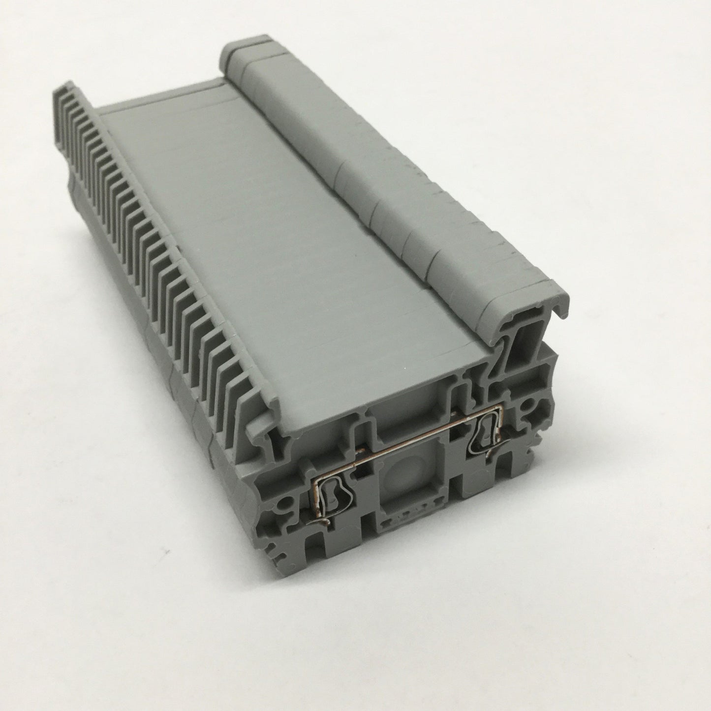 Used Lot of 30 Allen-Bradley 1492-L2 Spring Clamp Feed-Thru Terminal Blocks, 300V 15A