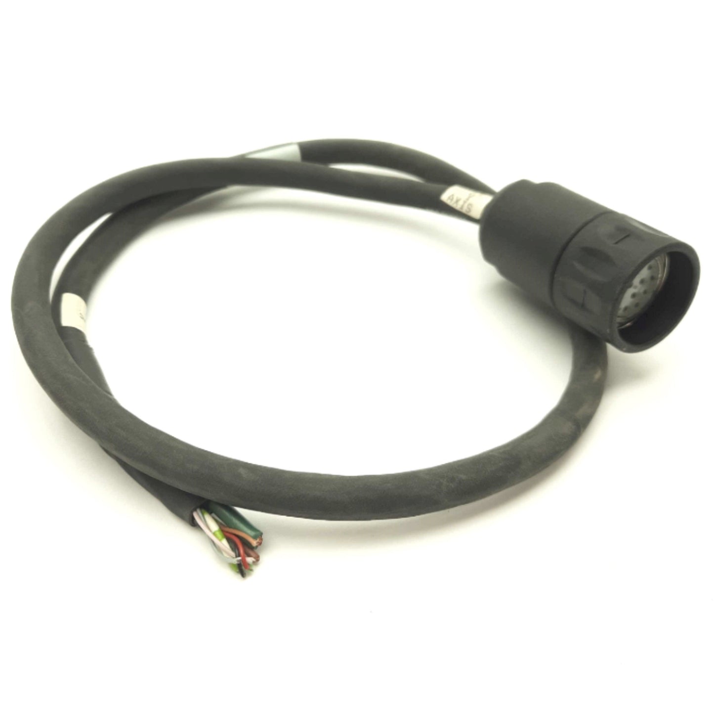 Used Heidenhain 245-0627 Encoder/Interpolator Cable 12-Pin M23 Female to Leads, 24"