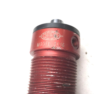 Used Destaco 8016 Pneumatic Swing Clamp, Stroke: 0.85", Left Swing, Bore: 0.75"