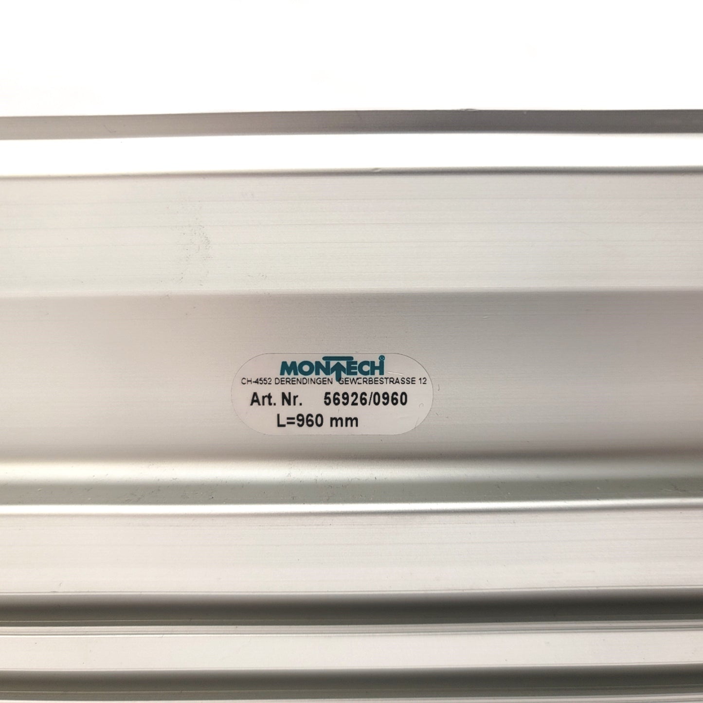 Used Montech 56926-0960 Montrac Monorail System Strait Section, 960mm Track