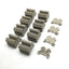 Used Lot of 84 Weidmuller WDU2.5 Terminal Block, Rating: 600V 20A, 26-12AWG