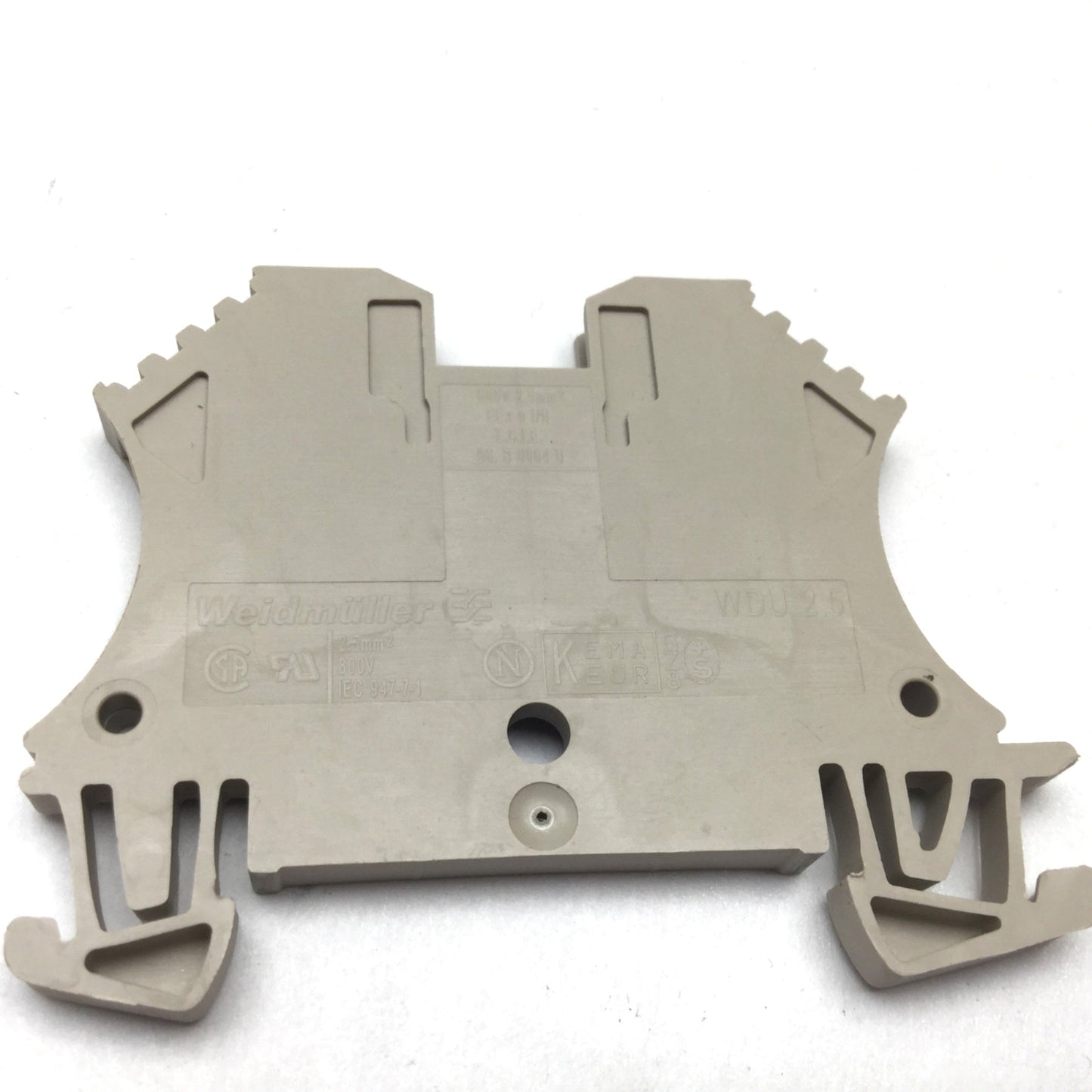 Used Lot of 84 Weidmuller WDU2.5 Terminal Block, Rating: 600V 20A, 26-12AWG