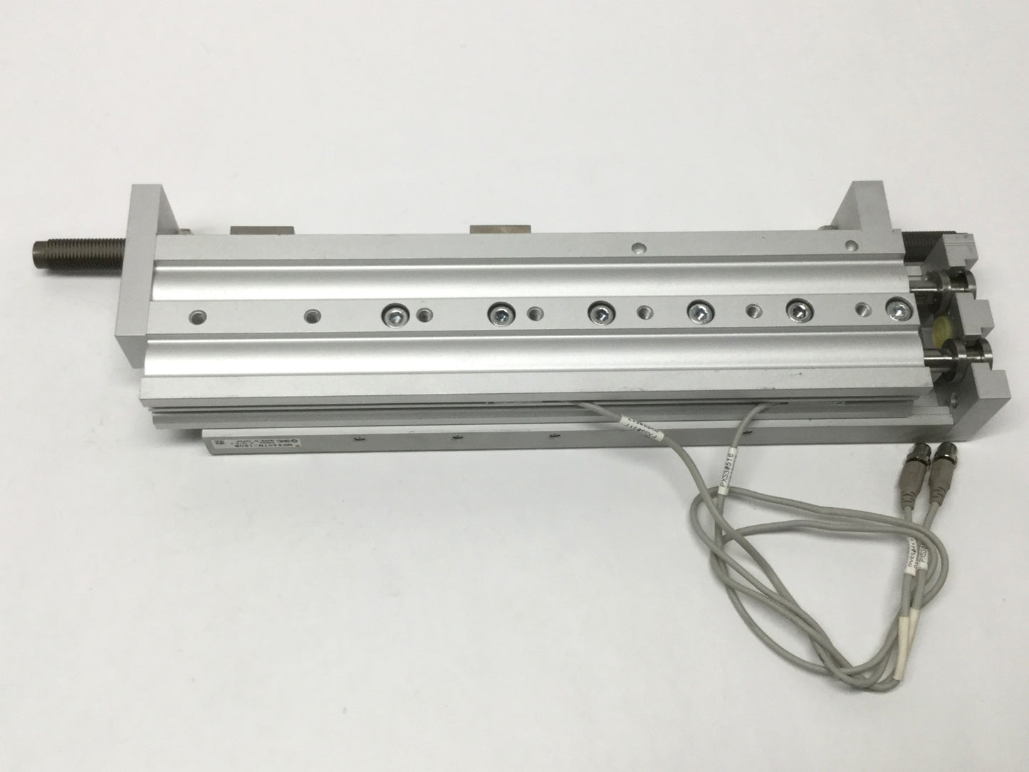 Used SMC MXS20TN-150B Air Slide Table Cylinder, 20mm Bore, 150mm Stroke w/Absorbers