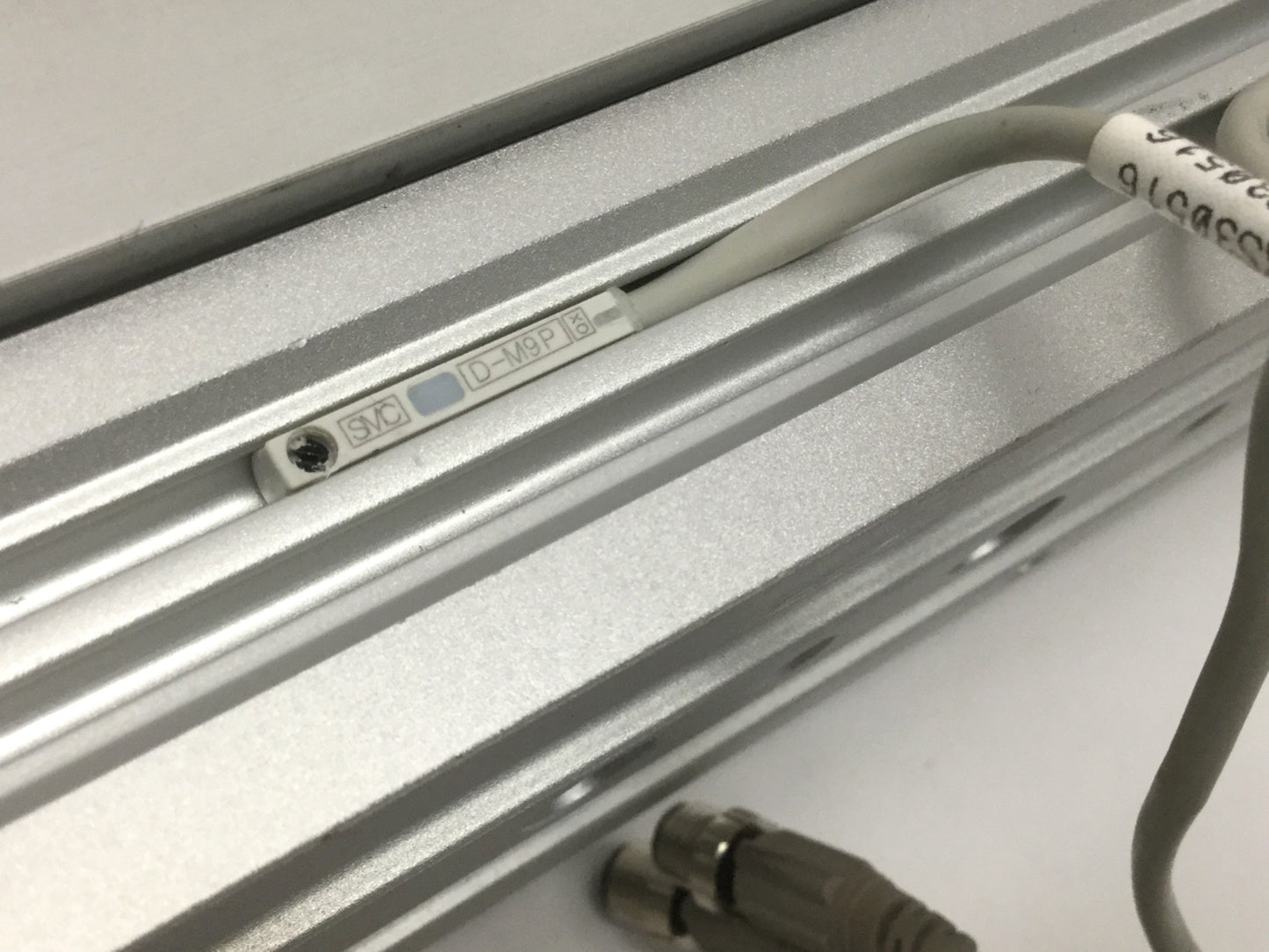 Used SMC MXS20TN-150B Air Slide Table Cylinder, 20mm Bore, 150mm Stroke w/Absorbers