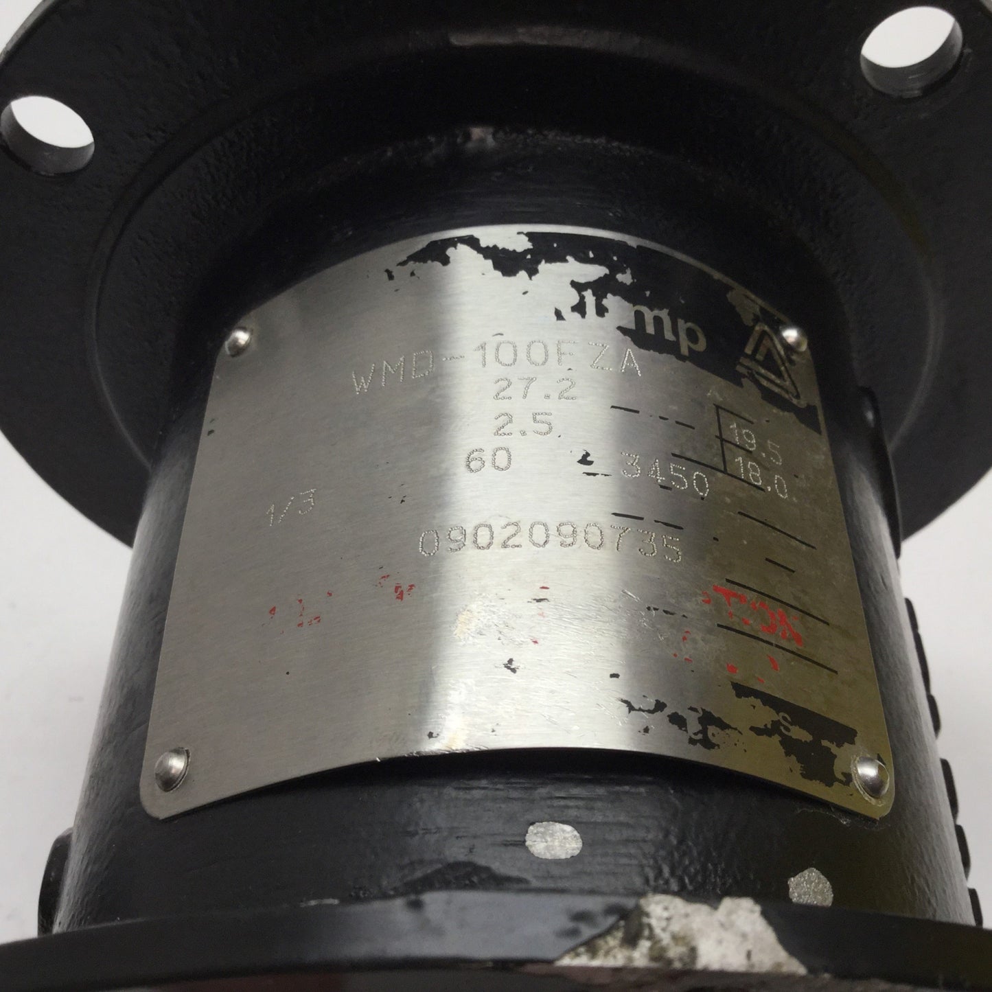 Used Outer Mount Casing For Iwaki WMD-100 Series Centrifugal Pumps, With Drive Magnet