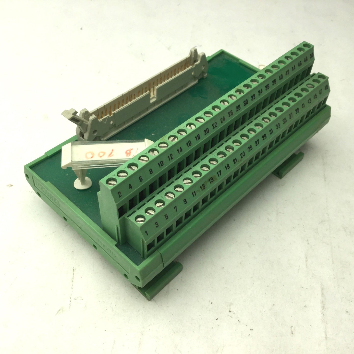 Used Phoenix Contact FLKM 50 Breakout Module Terminal Interface 50-Pin, Type UMK