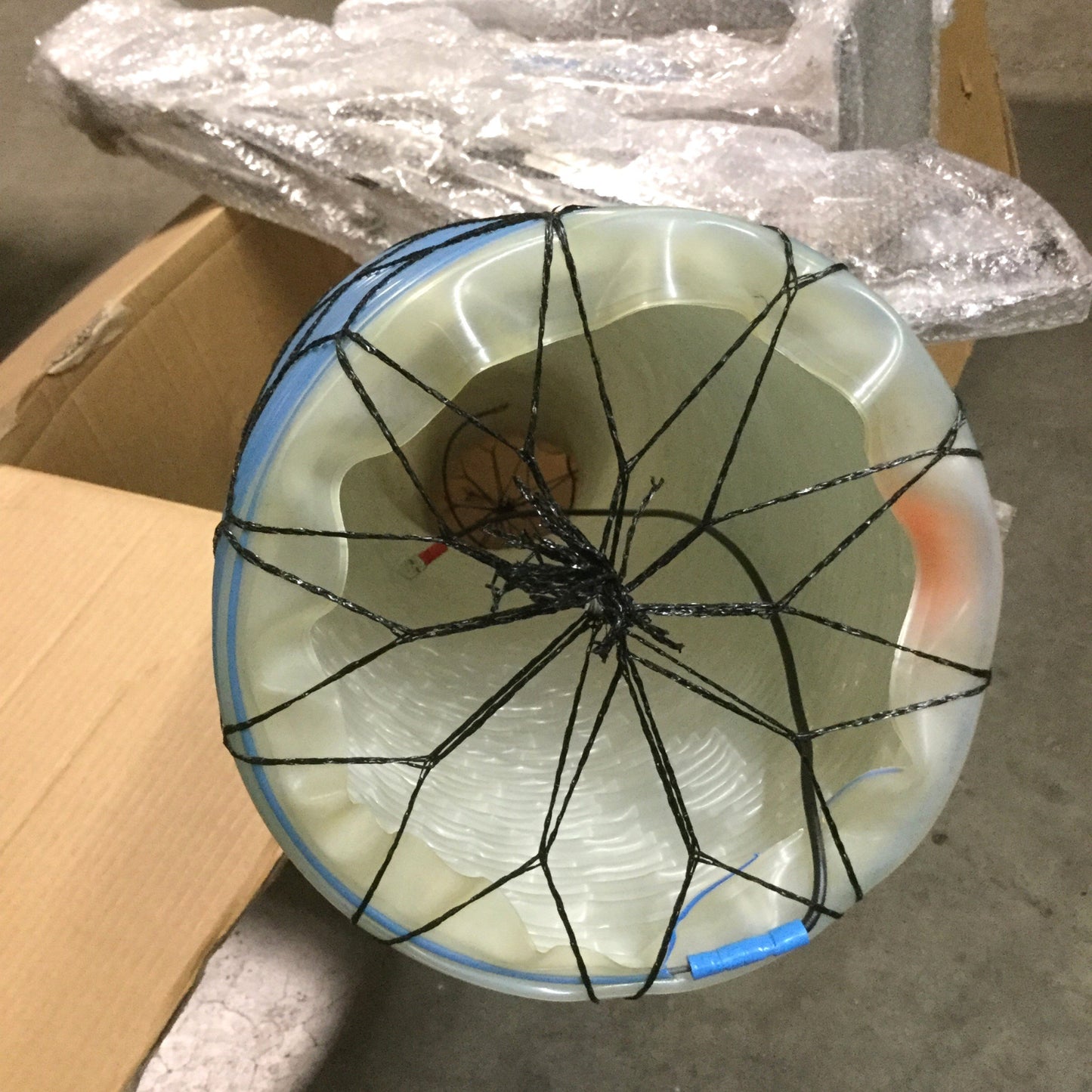 New – Open box Nederman NEX S Fume/Dust Extraction Arm Ø160mm Hose, Stainless w/Hood Damper, 3m