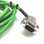 Used B&R Automation 8CR0010.12-1 Resolver Cable 10m, 9-Pin D-Sub to 12-Pin Round