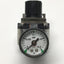 Used SMC SRH4000-N04 Clean Air Stainless Regulator, 0.01-0.2MPa, Class 100, 1/2" NPT