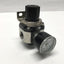 Used SMC SRH4000-N04 Clean Air Stainless Regulator, 0.01-0.2MPa, Class 100, 1/2" NPT