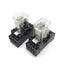 Used Lot of 2 Nais HC4-H-DC24V Relay, 4PDT, Coil: 24VDC, 5A 250VAC 3A 30VDC