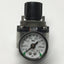 Used SMC SRH4010-N04 Clean Air Stainless Regulator, 0.05-0.7MPa, Class 100, 1/2" NPT