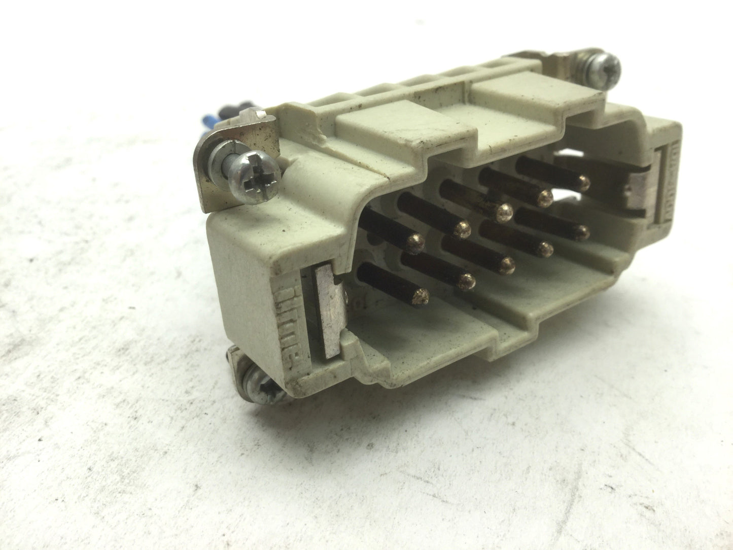 Used ILME CNM10 Male Power Connector 16A 400V W IP65 Metal Enclosure