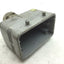 Used ILME CNM10 Male Power Connector 16A 400V W IP65 Metal Enclosure
