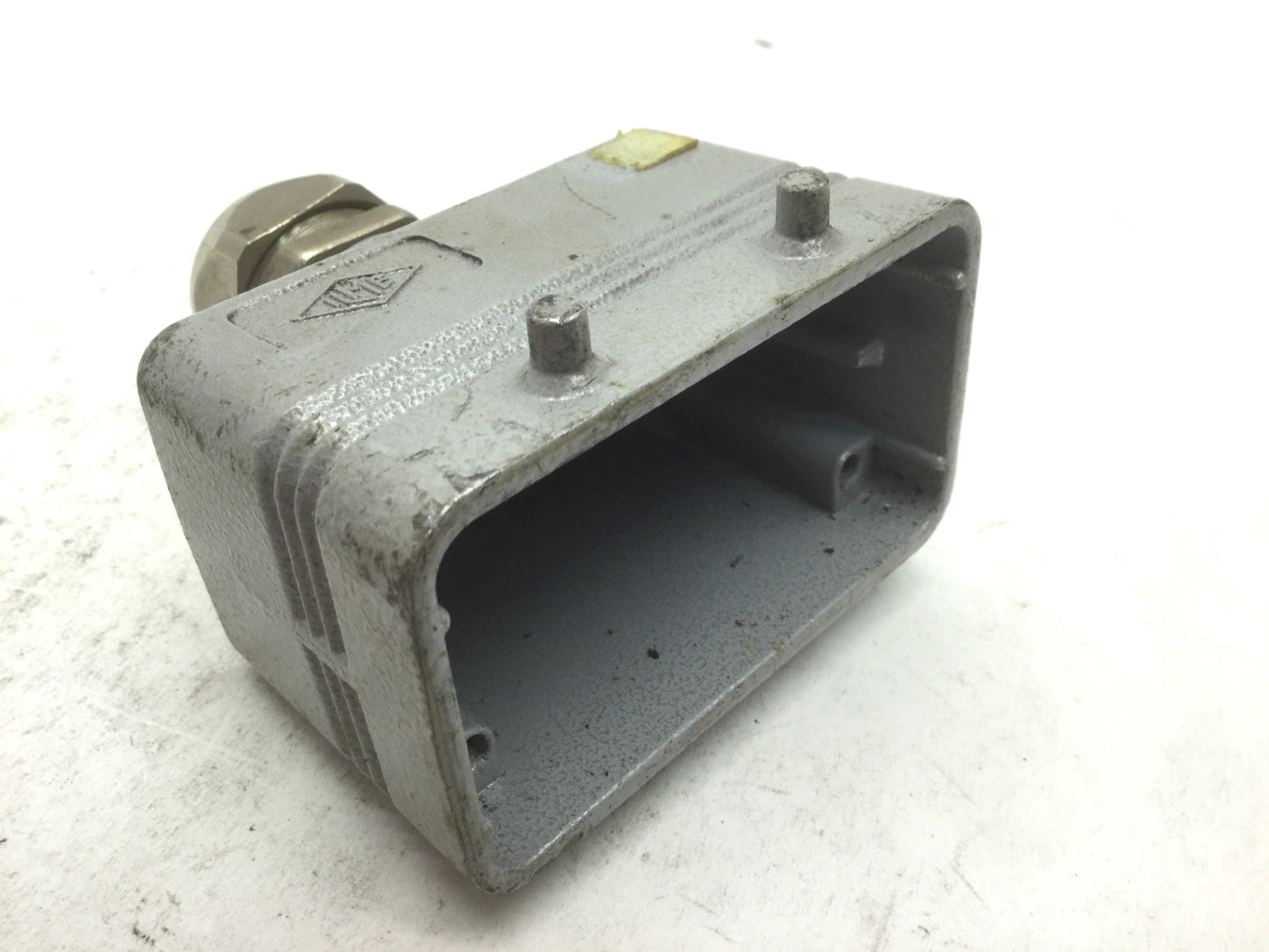 Used ILME CNM10 Male Power Connector 16A 400V W IP65 Metal Enclosure