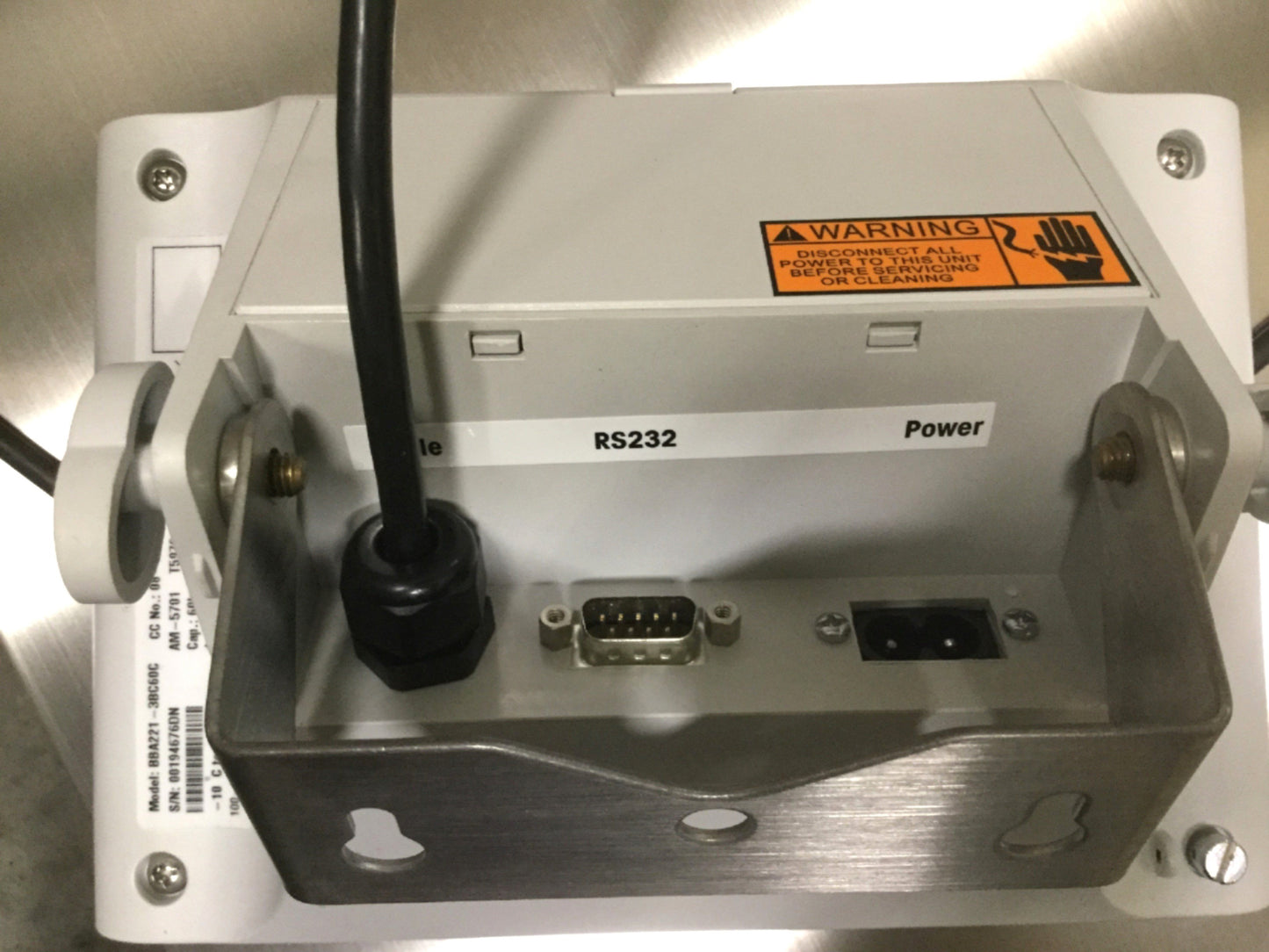 Used Mettler Toledo BBA221-3BC60C Bench Platform Scale, 60kg Capacity, 110/240VAC