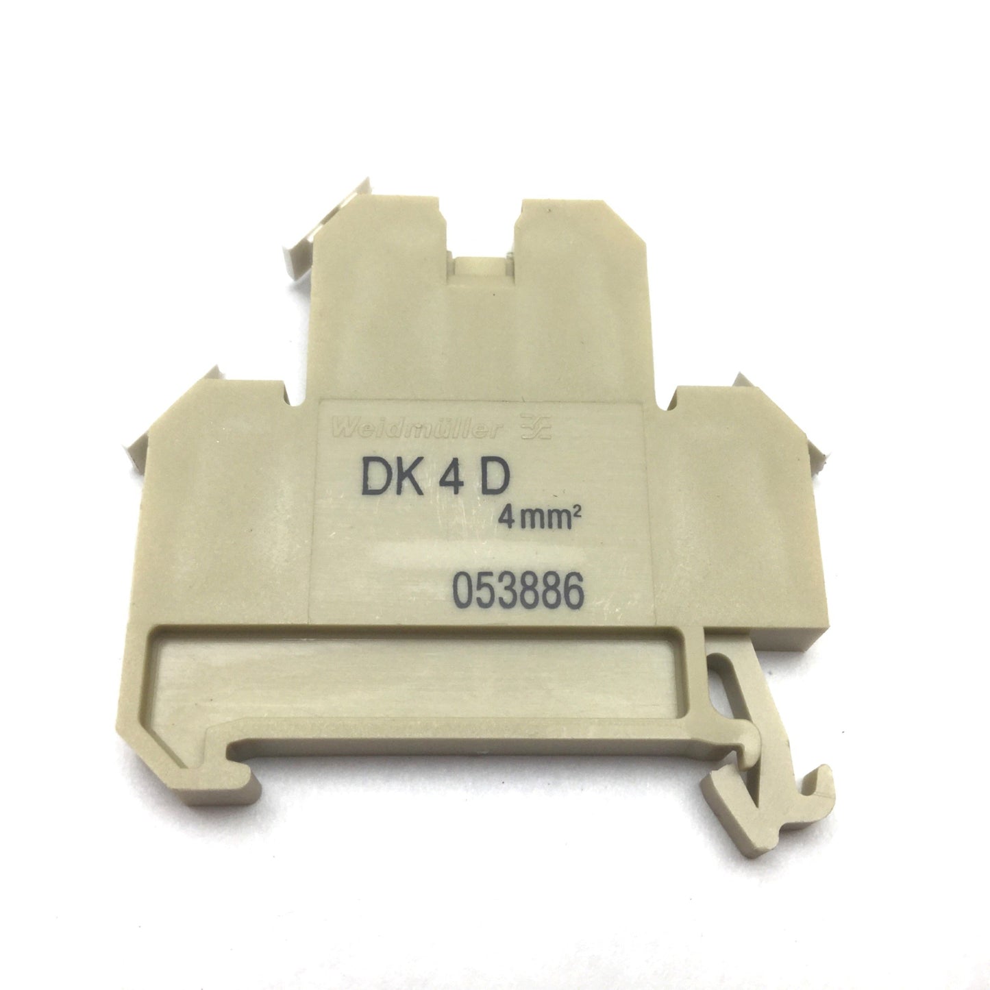 Used Lot of 14 Weidmuller DK4D Diode Terminal Block, Beige, 380V 10A, 22-12AWG