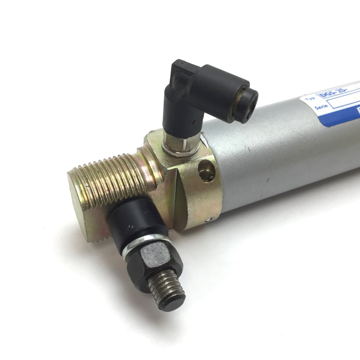 New – Open box Festo DGS-25-80 Pneumatic Cylinder, Double Acting, 25mm Bore, 80mm Stroke, G1/8