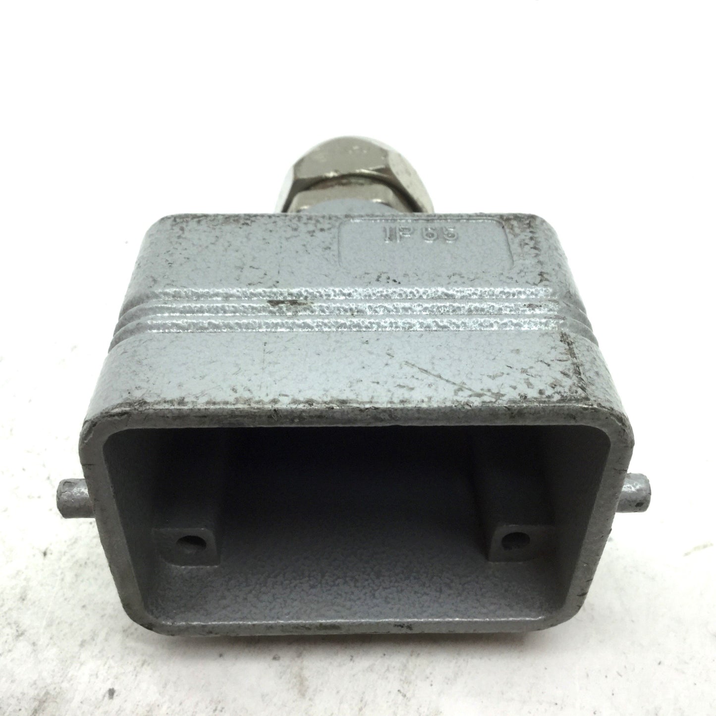 Used ILME CNM 6 Male Power Connector 16A 400V W IP65 Metal Enclosure