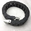 Used IGUS 15.3.75 Energy Chain Cable Carrier Length: 23" 19 Links, 2" x 1" End Links