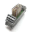 Used Wago 288-312 Relay Module, DPST, Coil: 24VDC, Contact: 8A 250VAC, DIN Rail