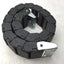 Used Igus 15.4.48 Energy Chain, Dimensions: 22"(L) x 2-3/8"(W) x 15/16"(H), 18 Links