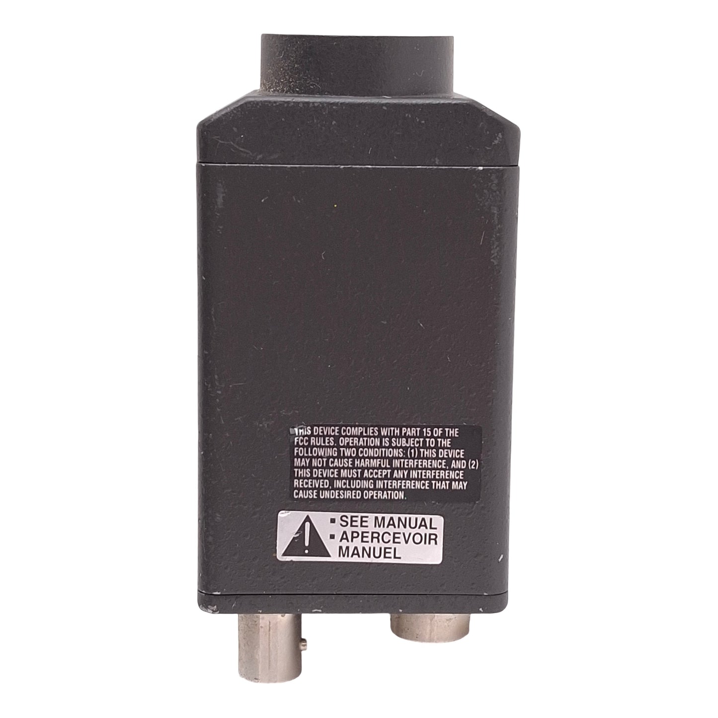 Used Hitachi KP-M2AN Machine Vision Camera, 1/2"CCD, 795 x 596px, BNC, C-Mount, 12VDC