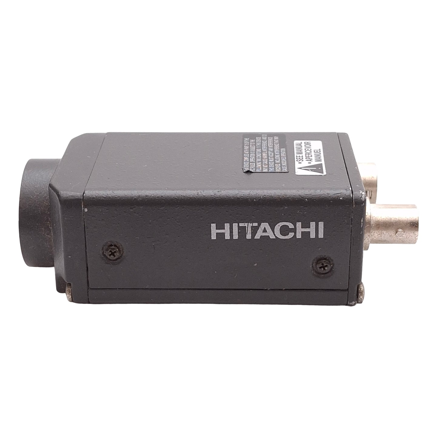 Used Hitachi KP-M2AN Machine Vision Camera, 1/2"CCD, 795 x 596px, BNC, C-Mount, 12VDC