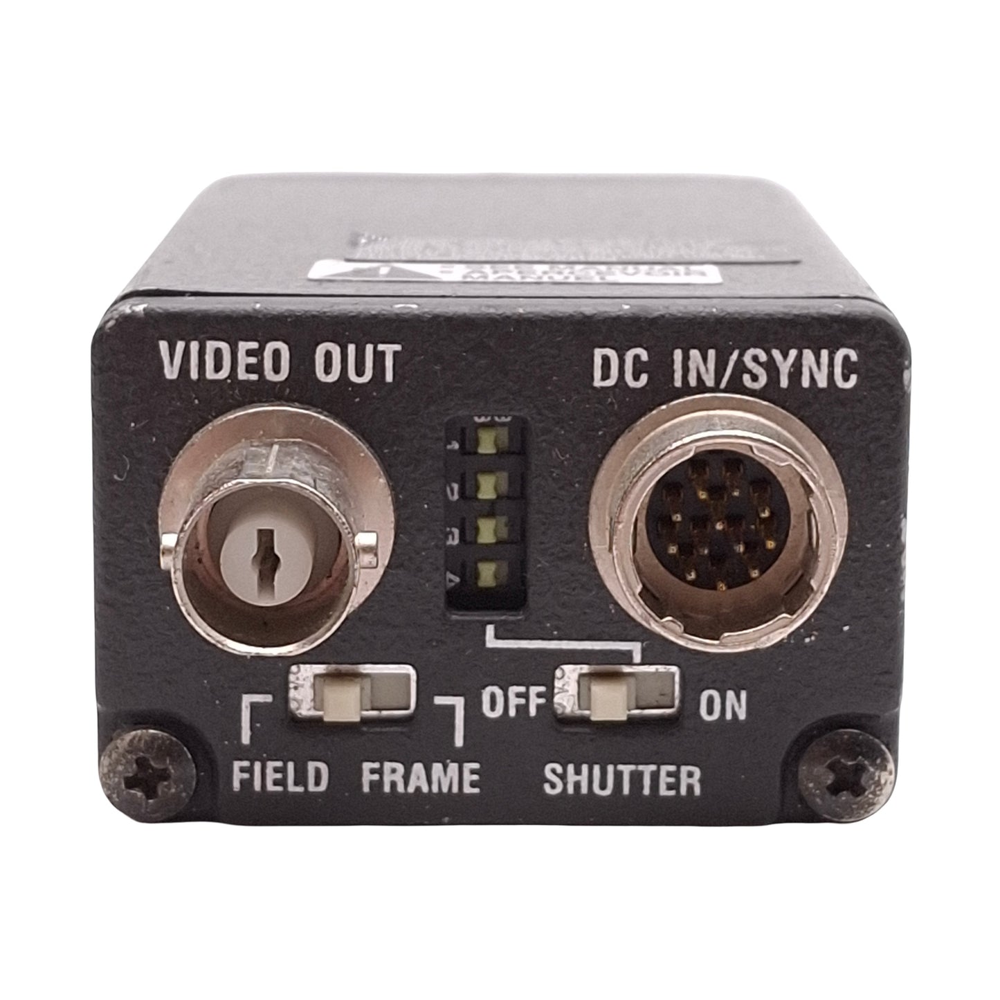 Used Hitachi KP-M2AN Machine Vision Camera, 1/2"CCD, 795 x 596px, BNC, C-Mount, 12VDC