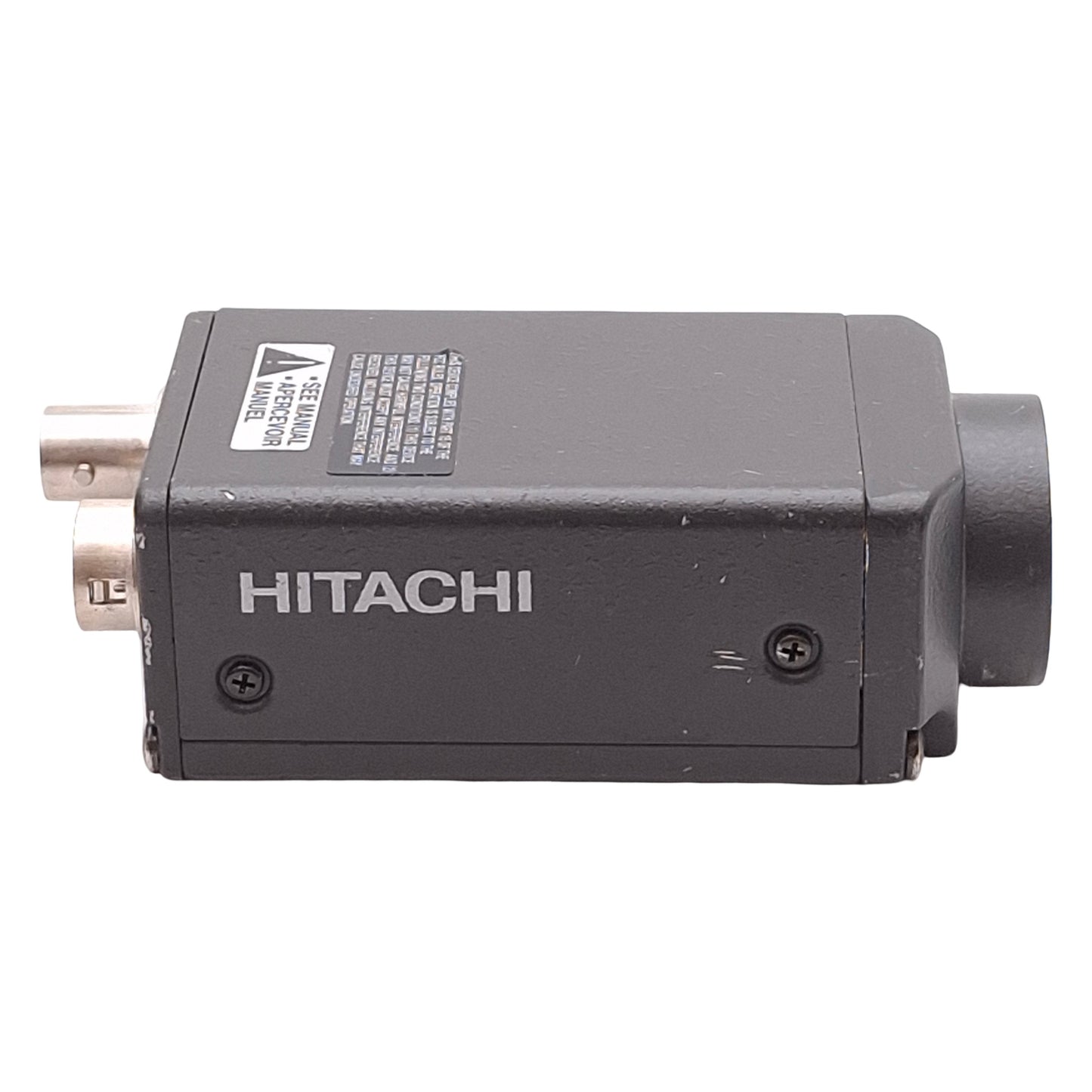 Used Hitachi KP-M2AN Machine Vision Camera, 1/2"CCD, 795 x 596px, BNC, C-Mount, 12VDC