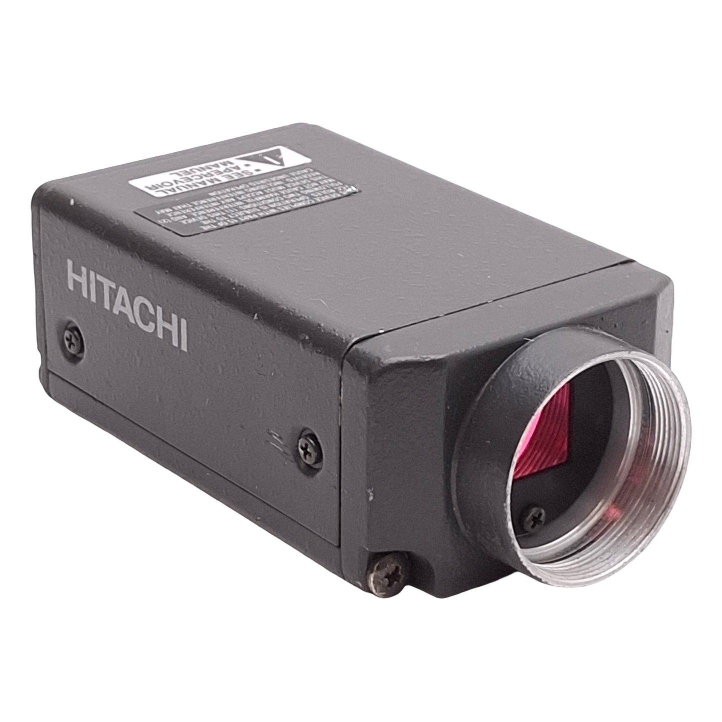 Used Hitachi KP-M2AN Machine Vision Camera, 1/2"CCD, 795 x 596px, BNC, C-Mount, 12VDC