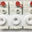 Used Swagelok NXT-DRP8 Ultrahigh-Purity Fluoropolymer Diaphragm (3x) NC 2-Way Valves