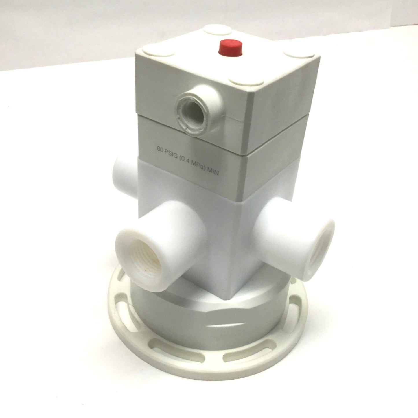 Used Swagelok NXT-DRP81YWEWEWE-S Ultrahigh-Purity Fluoropolymer 3-Way Diaphragm Valve
