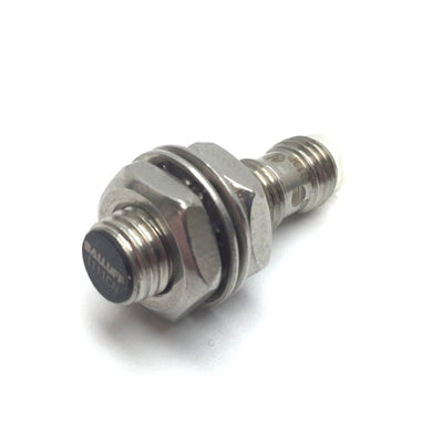 Used Balluff BES013P Inductive Proximity Sensor, 2mm Range, 10-30VDC, PNP, 3-Pin M8
