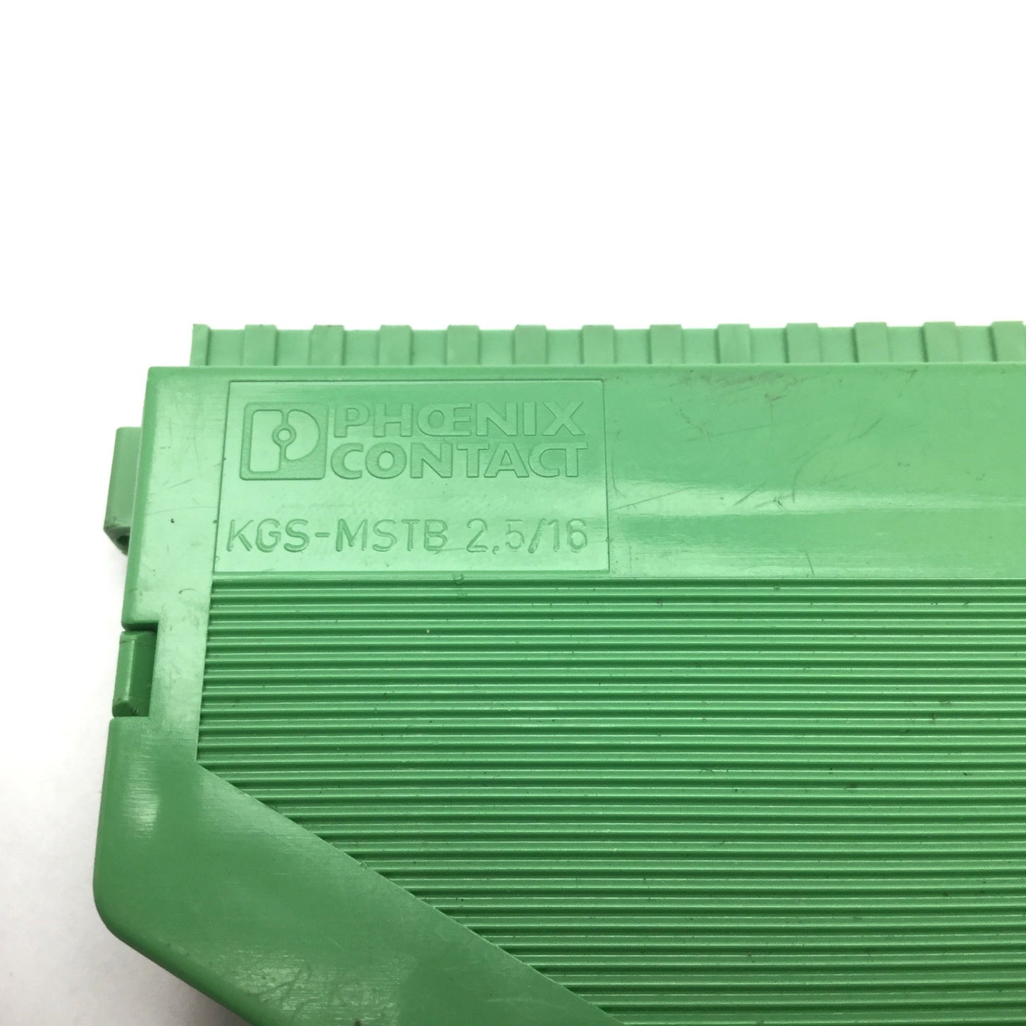 Used Lot of 2 Phoenix Contact KGS-MSTB 2.5/16 Cable Housing Connector, 16-Position