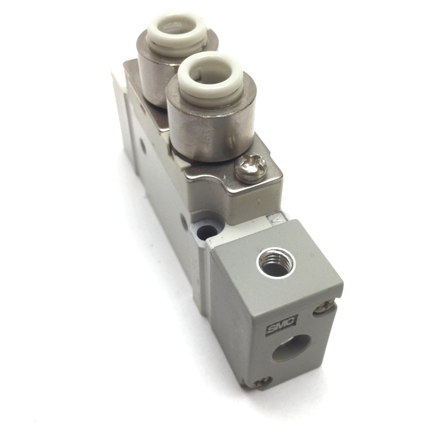 Used SMC SYA5120-C6 Air Pilot Pneumatic Valve, 2-Position 5-Port, Rc1/8 M5x0.8