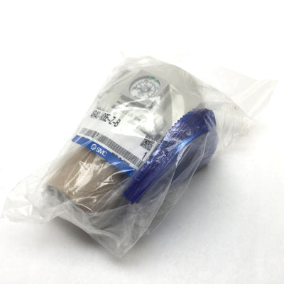 New SMC AR40-N06BE-Z-B Pneumatic Regulator, Set Pressure: 7-125psi, Ports: 3/4" NPT